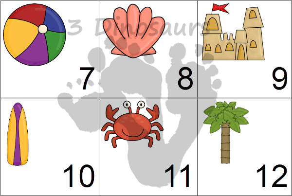 Free Beach Calendar for 2015 - 3Dinosaurs.com