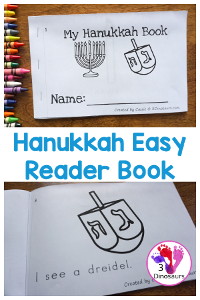 A Fun Free Hanukkah Easy Reader Book Printable