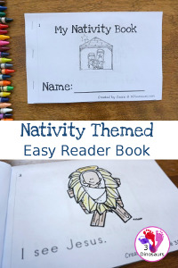 A Fun Free Nativity Easy Reader Book