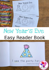 Fun Free New Year’s Easy Reader Books