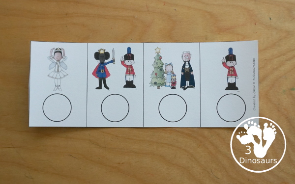 Sequencing: The Nutcracker with clip cards, task cards, no-prep worksheets, writing activities and easy reader books $ - 3Dinosaurs.com  #sequencingforkids 