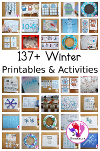 119+ Snow & Winter Activities & Printables For Kids