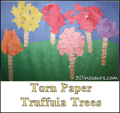 Torn Paper Truffula Trees