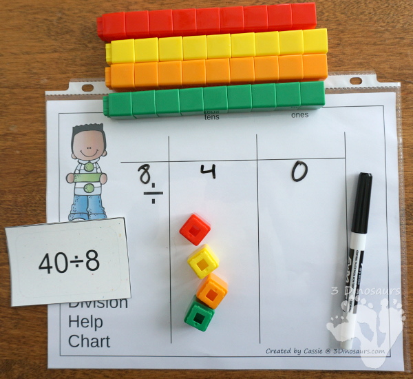 Free Place Value Mats for Multiplication & Division - 3 mats for multiplication and division with different levels of place value. - 3Dinosaurs.com