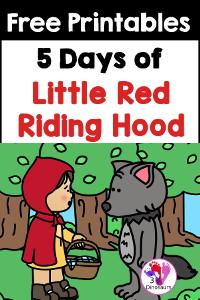 5 Days of Free Little Red Riding Hood Printables