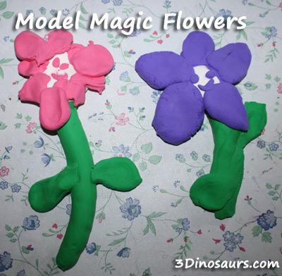 Model Magic Flowers