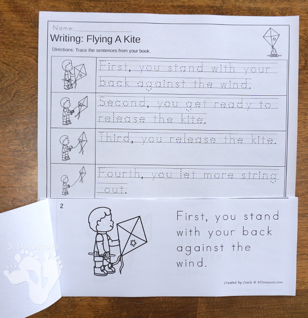 Spring Sequencing Sets -  with clip cards, task cards, no-prep worksheets and easy reader books $ - 3Dinosaurs.com #printablesforkids #sequencingforkids #springprintables #tpt #teacherspayteachers