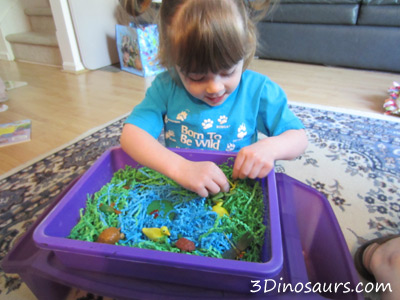 Pond Sensory Bin