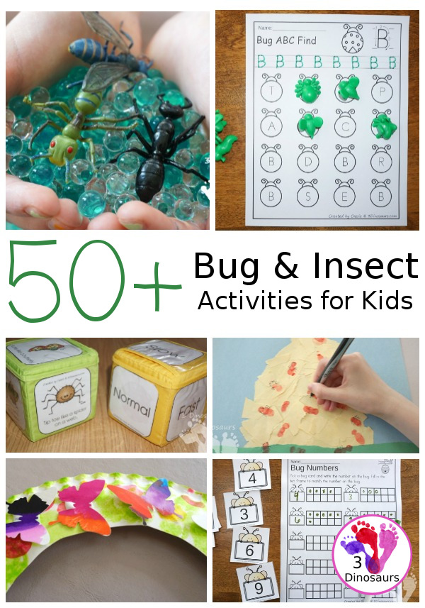 Bug & Insect Activities and Printables