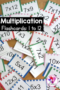 Free Printable Multiplication Flashcards