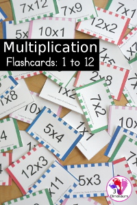 Free Printable Multiplication Flashcards