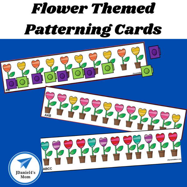 Free Flower Patterning Cards by JDaniel4's Mom.