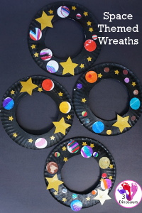 Space Wreath Craft