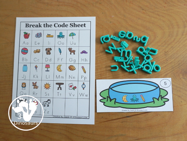 Free Swimming CVC Decode the Word Printable - with swimming pools and matching kids to the correct swimming pool and decoding the CVC word. - 3Dinosaurs.com