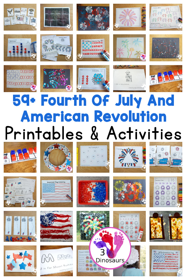 59+ 4th Of July And American Revolution Printables & Activities
