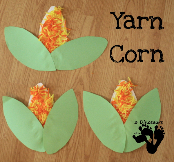 Corn is Maize: Yarn Corn Activity -  3Dinosaurs.com