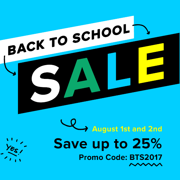 ack to School Sale for August 2017  - 3Dinosaurs.com