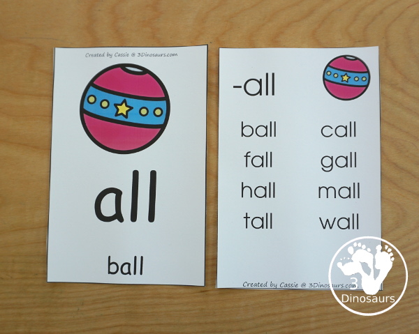 CVCC Word Family Wall Cards & Ladder Set - has 22 CVCC word endings with a picture in the word family and examples of the CVCC words for that word family and come - 3Dinosaurs.com