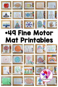 49+ Fine Motor Mats for Kids for Fine Motor Centers