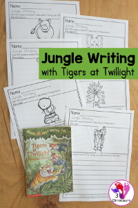 Free Jungle Writing with Tigers at Twilight