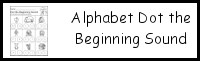 Alphabet Dot the Beginning Sound