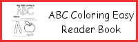 ABC Coloring Easy Reader Book