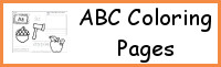 ABC Coloring Pages Sample