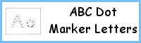 ABC Dot Marker Letters