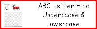 ABC Letter Find Uppercase or Lowercase