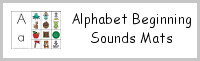 Alphabet Beginning Sounds Mat