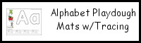 Alphabet Playdough Mats With Tracing (ABC)