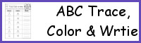 ABC Trace Color and Write