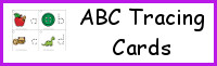 ABC Tracing Cards