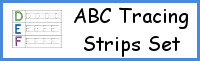 ABC Tracing Strips