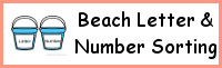 Beach Themed Number & Letter Sorting