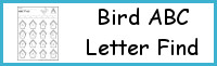 Bird ABC Letter Find