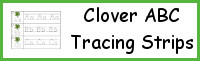 Clover ABC Tracing Strips