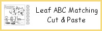 Leaf ABC Matching Cut & Paste