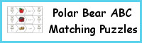 Polar Bear ABC Matching Puzzles