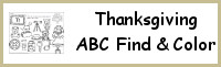 Thanksgiving ABC Find & Color