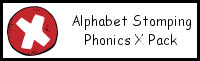 Alphabet Stomping Phonics X Pack - PreK-Kinder