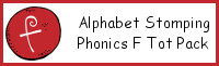 Alphabet Stomping Phonics F Pack - Tot-Preschool