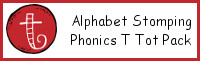 Alphabet Stomping Phonics T Pack - Tot-Preschool