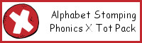 Alphabet Stomping Phonics X Pack - Tot-Preschool