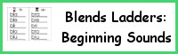 Blends Ladders Beginning Sounds