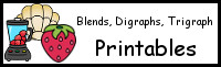 Blend, Digraph, & Trigraphs Printables