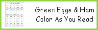 Green Eggs & Ham Color As You Read