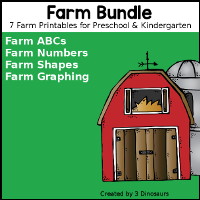 Farm Bundle for Preschool and Kindergarten