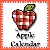 Apple Calendar Set