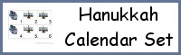 Hanukkah Calendar Set